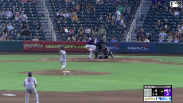 Sterlin Thompson called out on strikes.