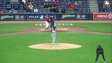 Mickey Gasper singles on a line drive to left fielder Ji Hwan Bae. Vinny Capra scores. Nick Sogard to 3rd.