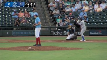 Trey Dombroski's seventh strikeout