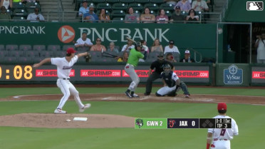 DaShawn Keirsey Jr. homers (5) on a fly ball to left center field.