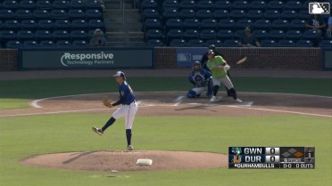 Ha-Seong Kim singles during rehab outing