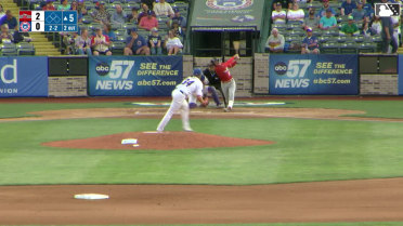 Drew Gray's ninth strikeout