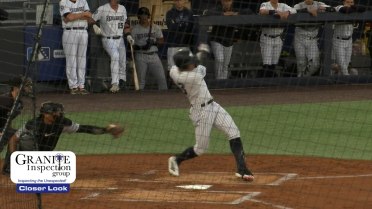 George Lombard Jr.'s three doubles, three RBI's