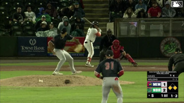 Creed Willems singles on a line drive to left fielder Colton Ledbetter. José Barrero scores. Christian Encarnacion-Strand to 2nd.