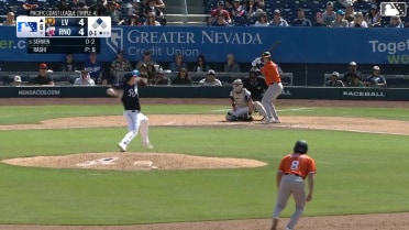 Taylor Rashi In play, out(s) to Brian Serven