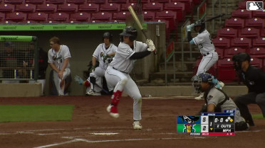 Rayne Doncon homers (2) on a fly ball to left field.