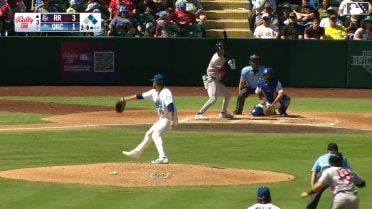 Tyler Wade grounds into a double play, shortstop Noah Miller to first baseman Ryan Ward. Cameron Cauley out at 2nd. Tyler Wade out at 1st.