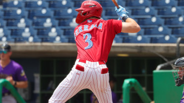 Ferrara Sets Tone with Three-Run Double in First as Threshers Take Series