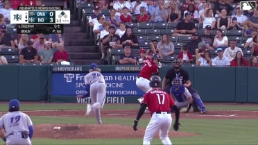 Tyler Callihan homers (8) on a fly ball to right field. Robert Hassell III scores.