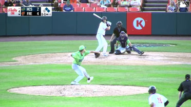 Ike Irish singles on a ground ball to right fielder Maxton Martin. Colin Yeaman scores. RJ Austin to 3rd.