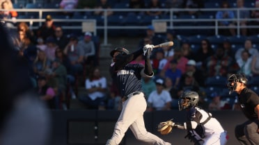 Hardman Becomes Patriots Franchise RBI Leader in Loss to Binghamton Saturday