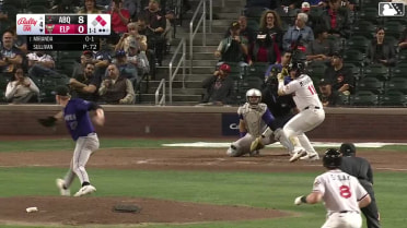 Sean Sullivan In play, run(s) to Jose Miranda