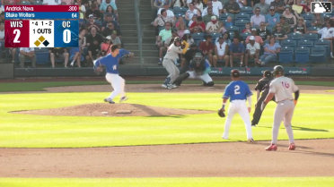Blake Wolters In play, run(s) to Andrick Nava