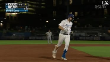 Lewis' 3-homer day for Tulsa
