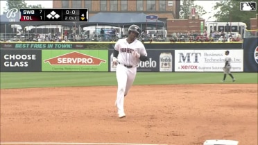 Justyn-Henry Malloy crushes a solo homer