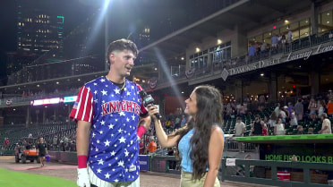 Colson Montgomery after his walk-off single 