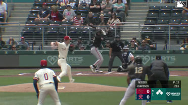 Gabe Mosser In play, run(s) to Bo Davidson