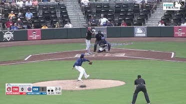 Austin Hendrick grounds out, shortstop Alex Madera to first baseman Miguel Useche. Ruben Ibarra scores. Cam Collier to 2nd.