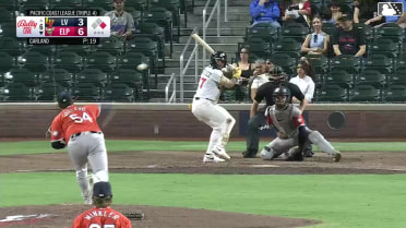 Carlos Rodríguez doubles (18) on a sharp line drive to right fielder Devin Taylor. Gage Workman scores.