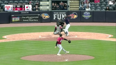 Cam Sanders In play, run(s) to Tyler Gentry