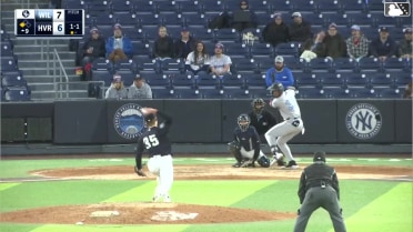 Elijah Green out on a sacrifice fly to right fielder Cole Gabrielson. Matt Suggs scores.