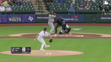 Rowdy Tellez homers (1) on a fly ball to left field. Jim Jarvis scores.