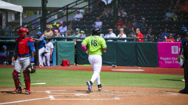 Duno Homers Among Four-Hit Night in 12-7 Defeat