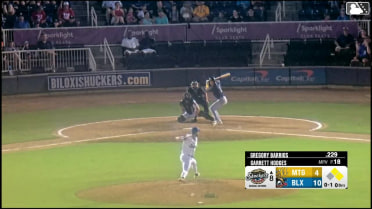 Gregory Barrios singles on a ground ball to center fielder Josiah Ragsdale. Cooper Kinney scores. Kenny Piper to 3rd. Gregory Barrios to 2nd.