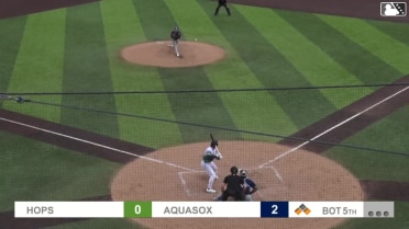 Josh Caron homers (4) on a fly ball to left center field. Anthony Donofrio scores. Carter Dorighi scores.