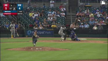 Dominic Fletcher homers (6) on a fly ball to right field.