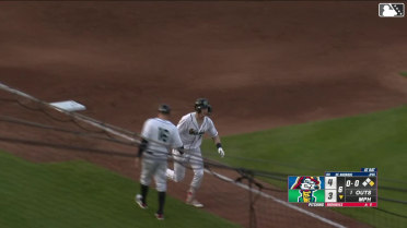 Brandon Winokur swats a two-run homer