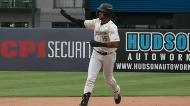 Edward Florentino hammers a pair of home runs