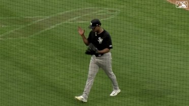 Randy Vasquez strikes out his fifth batter