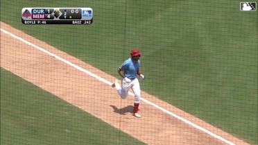 Joshua Báez's two-run homer