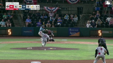 J.D. Gonzalez singles on a ground ball to left fielder Paulino Santana. Ricardo Gonzalez scores.