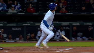 Jonathon Long's sac fly in Fall Stars Game