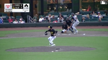 Rob Kaminsky In play, run(s) to Jose Cordova