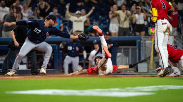 Sounds Walk Off Bats with Five-Run Ninth 