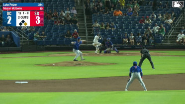 Mason McGwire Ball to Luke Pelzer