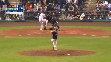 Tony Rossi Swinging Strike to Zach Kokoska