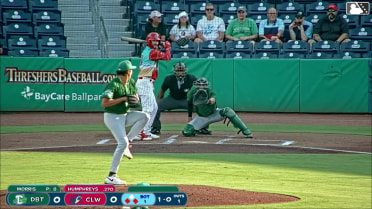 Mason Morris In play, run(s) to Nathan Humphreys