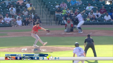 Hyungchan Um out on a sacrifice fly to center fielder Stiven Martinez. Stone Russell scores.
