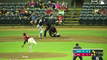 Sam Kulasingam singles on a ground ball to right fielder Sammy Siani. Luke Pelzer scores. Javier Vaz to 2nd.