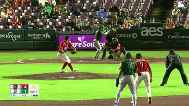 Kole Myers triples (1) on a ground ball to right fielder Esmith Pineda. Charles Davalan scores. Emil Morales scores. Nico Perez scores.