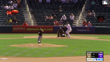 Andrew Knizner homers (6) on a fly ball to left center field.