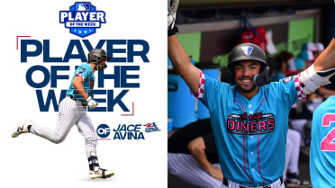 Jace Avina Named MiLB’s Eastern League Player of the Week For 5/26 – 5/31