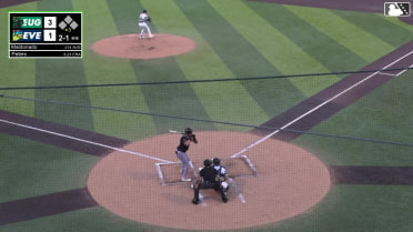 Cam Maldonado homers (6) on a fly ball to left field.