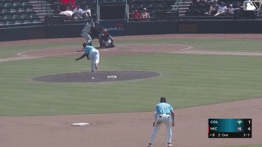 JC Vanek homers (7) on a fly ball to left center field.