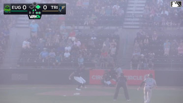 Lisbel Diaz singles on a line drive to right fielder Randy De Jesus. Walker Martin scores.