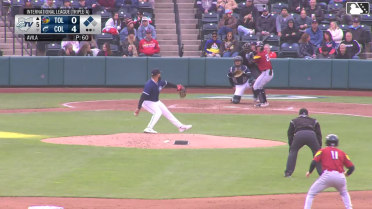 Ben Malgeri singles on a ground ball to third baseman Maick Collado. Cal Stevenson scores. Andrew Navigato to 3rd.